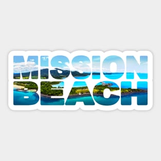 MISSION BEACH - Queensland Australia Clump Point Sticker